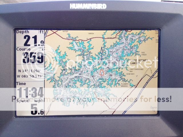 Humminbird 587ci Maps