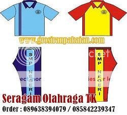 setelan seragam olahraga smp