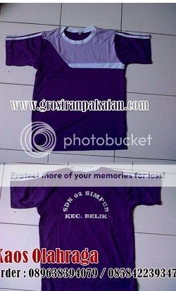 kaos olahraga SD