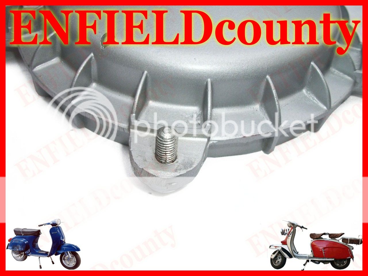 BRAND NEW VESPA VBB REAR WHEEL BRAKE DRUM HUB WITH STUDS eBay