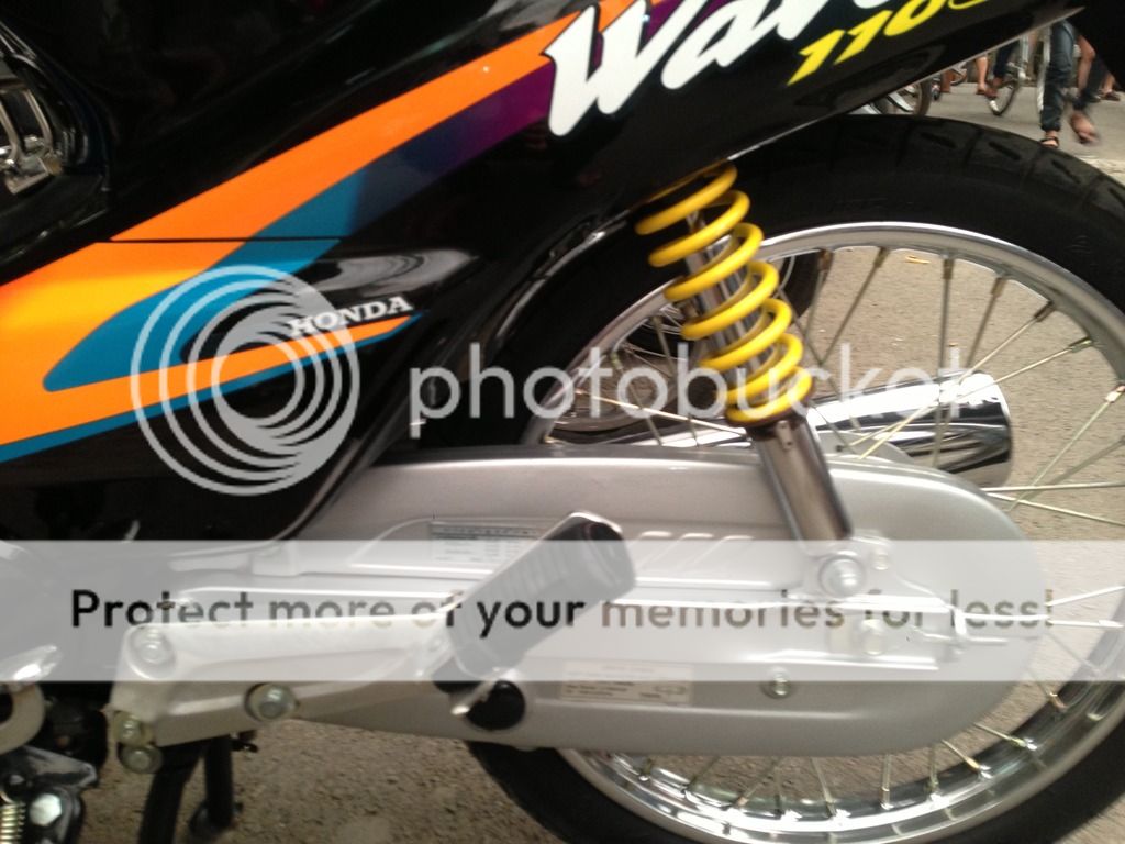 Cần bán wave 110 phong cách zin dk2001 sơn xi len ken - 2