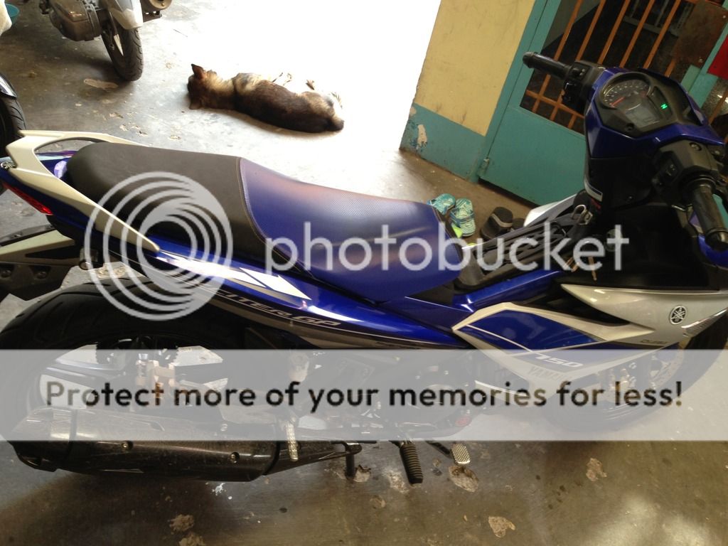 cần bán ex 150 màu xanh gp xe đẹp keng xà ben bstp chính chủ - 7